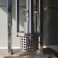 Vente directe usine : Mélangeur à cisaillement élevé à levage hydraulique, émulsifiant homogénéisateur mobile, équipement de mélange pour cosmétiques et dentifrice
