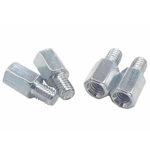 Separador de cabeza hexagonal macho y hembra Chapado en zinc de acero al carbono grado 4,8 8,8 10,9 12,9 - Product Image 4
