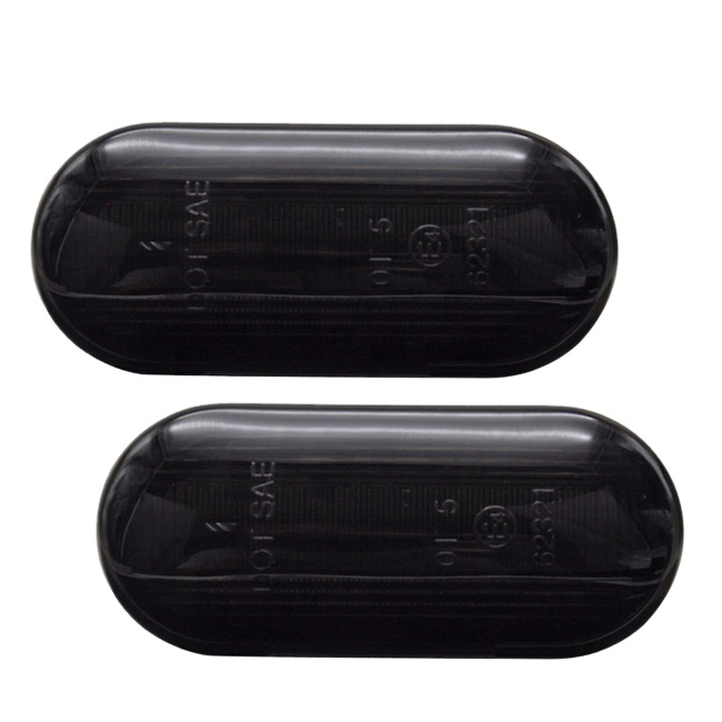 Vinstar 12 В Водонепроницаемая Дымчатая линза, динамический Светодиодный Боковой габаритный фонарь, светодиодная лампа поворота для VW для гольфа