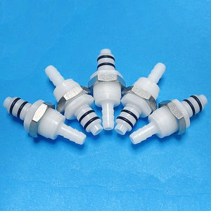 ZDVseal selang 1/4 POM putih konektor CPC plastik Air Barb Coupling alternatif hemat biaya PLCD42004 - Product Image 1