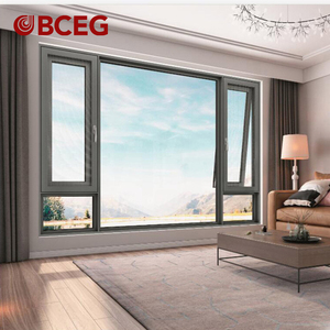 Nhà Máy bán hàng trực tiếp cách nhiệt sợi thủy tinh cửa sổ nghiêng và trượt cửa sổ hai lớp sợi thủy tinh cửa sổ kính - Product Image 2