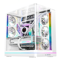 Boîtier PC Gaming AntarcChill ATX Full Tower en Métal avec Écran HD et Fenêtre Latérale - Conception OEM de Précision, Stock Disponible