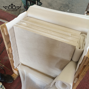 Piedra Natural de Caliza Goldtop Gohera de Francia, Panel de Pared Pulido Moderno en Color Beige para Encimeras, Vestíbulos de Hotel, Villas y Jardines - Product Image 6