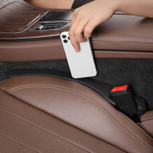 2 uds. Organizador de huecos de asiento de coche para evitar caídas, relleno de huecos de asiento lateral de coche con soporte para teléfono, organizador de relleno de huecos de asiento de coche - Product Image 3