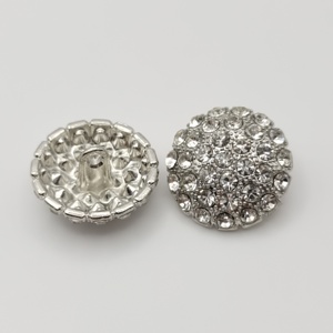 Bán Buôn Trong Kho Tinh Thể Thủy Tinh Đá Nút Rõ Ràng Rhinestone Chất Lượng Cao <span class=keywords><strong>Swarovski</strong></span> Nút - Product Image 1