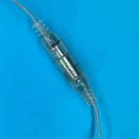 Câble d'alimentation Jxlp 304-TM avec interrupteur, prise mâle DC 5.5x2.1mm 12V vers prise femelle, avec connecteur 304 intégré pour bande LED