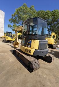 Miniexcavadora usada de 5,5 toneladas más vendida de Japón Komatsu PC55MR excavadora de orugas pequeña de segunda mano a la venta - Product Image 6