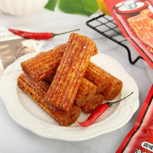 คลาสสิกเอเชียร้อน chewy ขนมขบเคี้ยวข้าวสาลีแท่งเผ็ดและเค็มกับความร้อนเข้มข้นบรรจุในถุง - Product Image 1