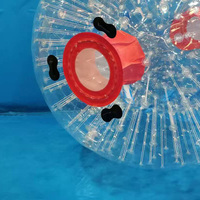 L'OEM a personnalisé l'extérieur durable PVC /TPU boule gonflable Zorb pour le rouleau