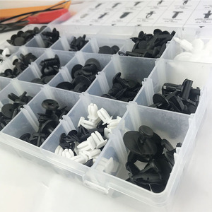 Clips d'expansion en plastique automobile HE06, 435 pièces, attaches de réparation pour garnitures de garde-boue et de coffre, ensemble d'attaches automobiles polyvalentes - Product Image 3