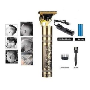 Recortador de cejas con batería recargable por USB y peine limitador para un corte y peinado precisos del vello. - Product Image 1