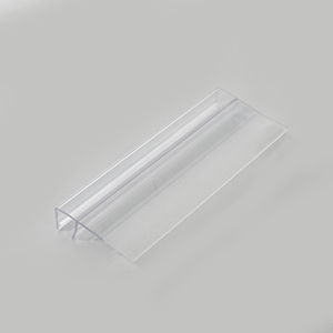 Perfil moderno <span class=keywords><strong>de</strong></span> <span class=keywords><strong>PVC</strong></span> en forma <span class=keywords><strong>de</strong></span> F <span class=keywords><strong>para</strong></span> uso en puertas <span class=keywords><strong>de</strong></span> garaje y baños <span class=keywords><strong>de</strong></span> vidrio - Product Image 2