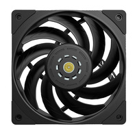 TEUCER T30 Ventilateur refroidisseur de processeur 120mm Silencieux 4PIN PWM 12cm Dissipateur thermique en plastique à roulement à billes pour PC Gamers Système de refroidissement dans un boîtier d'ordinateur