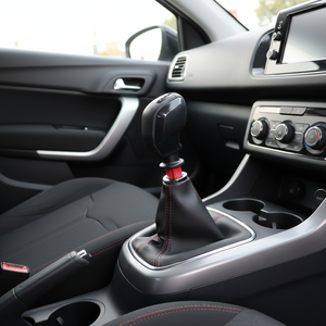Pomo de Palanca de Cambios Deportivo con Funda para Citroen C-Elysee y Peugeot 301, Modelo Zet Negro, Turquía - Product Image 3