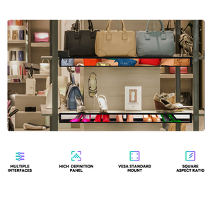 Odm/OEM tùy chỉnh kích thước dải màn hình siêu rộng thanh LCD Bảng điều chỉnh kéo dài hiển thị cho siêu thị Kệ Máy nghe nhạc quảng cáo - Product Image 3