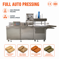 Machine de formage multifonction automatique pour la fabrication de cubes de sucre, biscuits, aliments pour animaux de compagnie, bombes de bain, pressage et moulage
