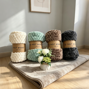 Couverture Polaire Douce et Chaude en Flanelle pour Hiver, Idéale pour Canapé, Lit ou <span class=keywords><strong>D</strong></span>écoration Intérieure – Vente en Gros - Product Image 6