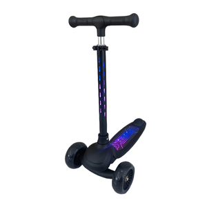 <span class=keywords><strong>Trottinette</strong></span> <span class=keywords><strong>3</strong></span>-en-1 pour enfants de 2 à 6 ans, <span class=keywords><strong>micro</strong></span> <span class=keywords><strong>trottinette</strong></span> pliable à <span class=keywords><strong>3</strong></span> <span class=keywords><strong>roues</strong></span>, glissade clignotante, planche de maintien moderne pour garçons et filles en extérieur - Product Image 3