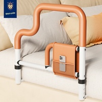 Barre d'appui de lit de classe II pour personnes âgées et handicapées, réglable en hauteur, 120 cm, pour une aide facile à se lever et s'asseoir