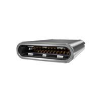 Amphenol 12401981E412A USB 3,2 Gen 2 (USB 3,1 Gen 2 Superspeed + USB 3,1) Conector de enchufe macho/hembra Borde de placa de 24 posiciones