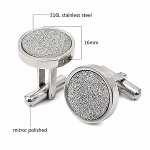 Tasto del Metallo di Collegamento di Polsino degli uomini <span class=keywords><strong>Gemelli</strong></span> di Lusso Semplice Per La Cerimonia Nuziale/Gli Uomini Del Manicotto Della Camicia di Modo di Affari Francese Gemello <span class=keywords><strong>Gioielli</strong></span> - Product Image 2