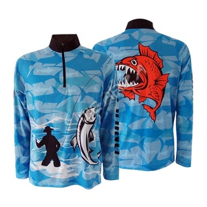 2025 fabricante respetuoso con el medio ambiente diseño personalizado completo impresión por sublimación pesca secado rápido transpirable Polo para adultos - Product Image 2