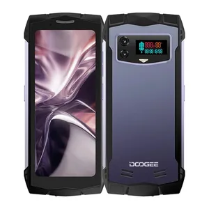 DOOGEE Smini ponsel Android, ponsel asli baru 8GB + 256GB 4.5 inci mendukung Google Pay