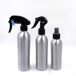 Flacons en aluminium vides de 100 ml, 150 ml, 200 ml pour crème corporelle, shampoing, avec petit pulvérisateur, emballage cosmétique. - Product Image 4