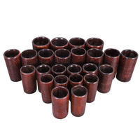 Ventouses traditionnelles chinoises en bambou pour la thérapie corporelle antirhumatismale - Transparentes