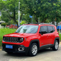 Jeep Renegade 1.4T Merah SUV Otomatis Bekas Dijual Murah Mobil Bekas Ekspor Dari Cina 5 Kursi