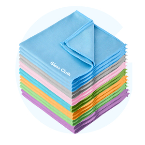 Chiffons en verre ultra fins de haute qualité en gros, chiffons de nettoyage <span class=keywords><strong>pour</strong></span> fenêtres, cuisine - Product Image 5