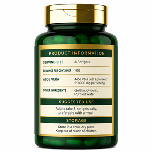 Supplément naturel OEM/ODM Glycinate <span class=keywords><strong>de</strong></span> magnésium complexe D3 K2 d'extrait vert 1160mg Gel <span class=keywords><strong>de</strong></span> Vera Capsule molle d'huile d'aloès pour la santé - Product Image 2