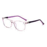 Nouvelles lunettes anti-lumière bleue classiques pour enfants, unisexe, monture intégrale TR90 légère et souple, forme rectangulaire, pour étudiants, logo personnalisé