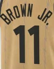 กางเกงบาสเก็ตบอลผู้ชายสไตล์เรโทรผ้าคอร์ดูรอยตาข่ายสองชั้น ปักโลโก้แบบอเมริกัน กางเกงคาร์โก้ลำลองแบบถัก มีเชือกผูกเอว - Product Image 3