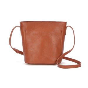 <b>Mini</b> Round Leather <b>Bag</b> 7 Inch Lightweight Zipper Closure Everyday Use Women's Crossbody <b>Bag</b> - Product Image 5