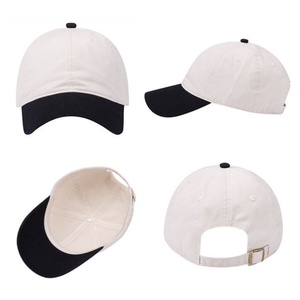 Gorra de Béisbol de Alta Calidad con Visera Curva, Gorra Deportiva de Dos Tonos con Logotipo Bordado Personalizado para Hombre y Mujer - Product Image 1
