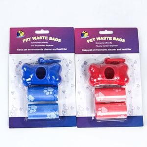 Sacs à déjections canines en plastique écologiques personnalisés avec distributeur – Prix de gros - Product Image 2
