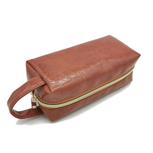 Vintage elegante metallo vegano custodia per telefono cellulare in pelle per <span class=keywords><strong>IPhone</strong></span>/OPPO <span class=keywords><strong>grande</strong></span> trucco da viaggio organizzatore di lusso chiusura a cerniera Sport - Product Image 5