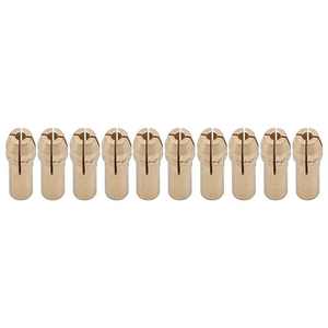 10 pièces/ensemble <span class=keywords><strong>Mini</strong></span> mandrin à pince en cuivre pour outil rotatif <span class=keywords><strong>Dremel</strong></span> 0.5-3.2mm mandrin à pince en cuivre pour accessoires d'outils <span class=keywords><strong>Dremel</strong></span> - Product Image 2