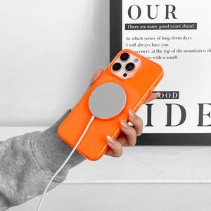 Funda de Teléfono Delgada de Lujo de TPU para <span class=keywords><strong>iPhone</strong></span> 17 <span class=keywords><strong>Pro</strong></span> <span class=keywords><strong>Max</strong></span> 16 15 14 <span class=keywords><strong>13</strong></span> 12 11 Series, Sensación de Piel, Acabado Mate, Nueva Funda Naranja - Product Image 5