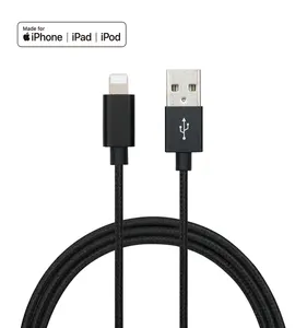 Kabel Data pengisian daya cepat, kabel Data pengisian cepat, CIP A to C89, kabel USB ponsel bersertifikat MFI baru untuk Iphone