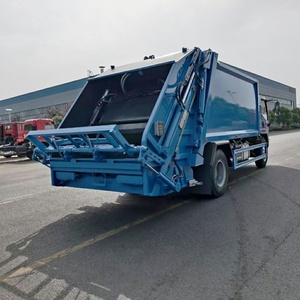 FAW 4X2 Manual Diesel Small Rear Loader Garbage Compactor Truck | 7CBM Compressed Vehicle for <b>Waste</b> Collection - Product Image 6