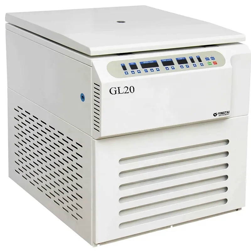 เครื่องหมุนเหวี่ยงในตู้เย็นแบบตั้งพื้น GL20ความเร็วสูง