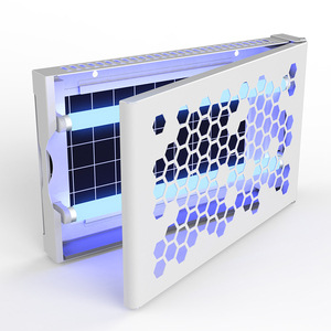 Lámpara UV LED X330H con Carcasa de Hierro para Atrapar y Eliminar Mosquitos, Ideal para Hogar y Restaurantes, Ecológica y Eléctrica - Product Image 3