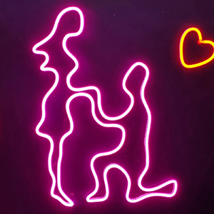 Led Della Ragazza <span class=keywords><strong>Delle</strong></span> <span class=keywords><strong>Donne</strong></span> Della Signora Del Corpo Labbra Ubriaco In Love Resina Epossidica Giapponese Neon Sign - Product Image 3