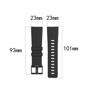 Tali Jam Tangan Pintar Sport Soft Silicone Band untuk Fitbit <span class=keywords><strong>Versa</strong></span> 1/2/Lite - Product Image 3