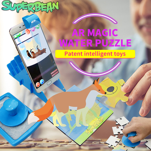 น้ำเมจิกการ์ด AR การศึกษาในช่วงต้นปริศนาการเรียนการ<span class=keywords><strong>สอน</strong></span>เอดส์ของ<span class=keywords><strong>เล่น</strong></span>เกม3D 4D การ์ตูนการศึกษาบัตรคำศัพท์สำหรับเด็ก - Product Image 1