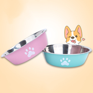 Mangeoire pour animaux de compagnie d'hiver portable bol pour <span class=keywords><strong>chien</strong></span> en acier inoxydable isolé conception anti-déversement Base antidérapante pour l'eau de nourriture de voyage en plein air - Product Image 2