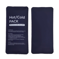 Compresse de gel réutilisable et personnalisable pour thérapie chaude/froide, soulagement de la douleur
