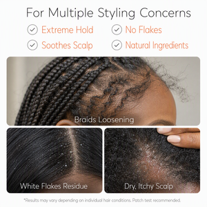 Gel Coiffant OEM Marque Privée pour Tresses, Locs, Twists, Cornrows – Ingrédients Naturels Lavande, Menthe Poivrée, Arbre à Thé – Gel pour Tresses - Product Image 3